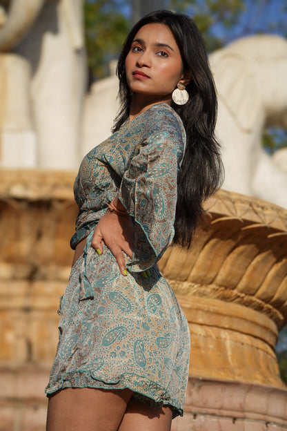 Emerald Veil cor-set