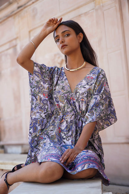 Silver Paisley dress