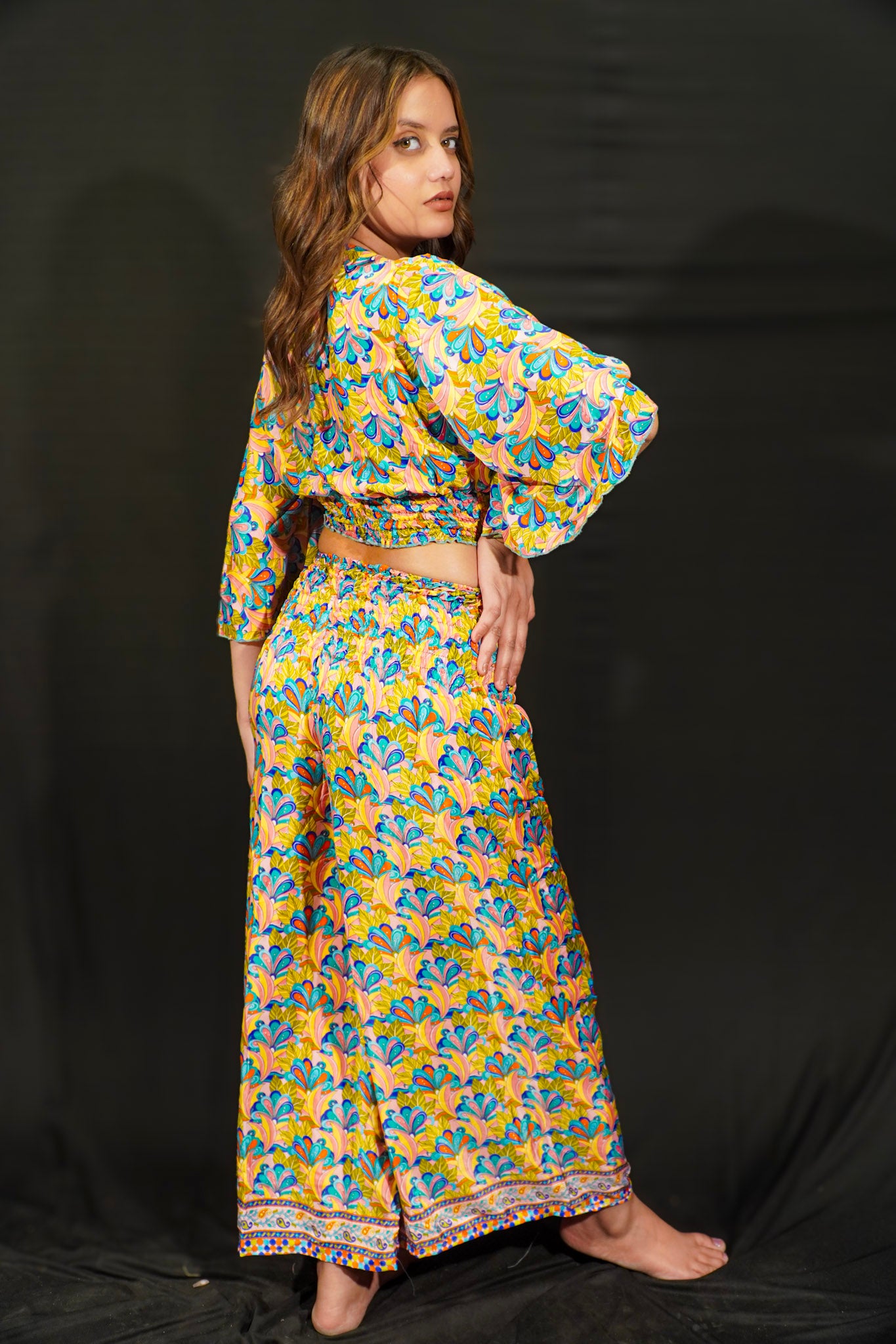 Golden Mirage wrap cor-set