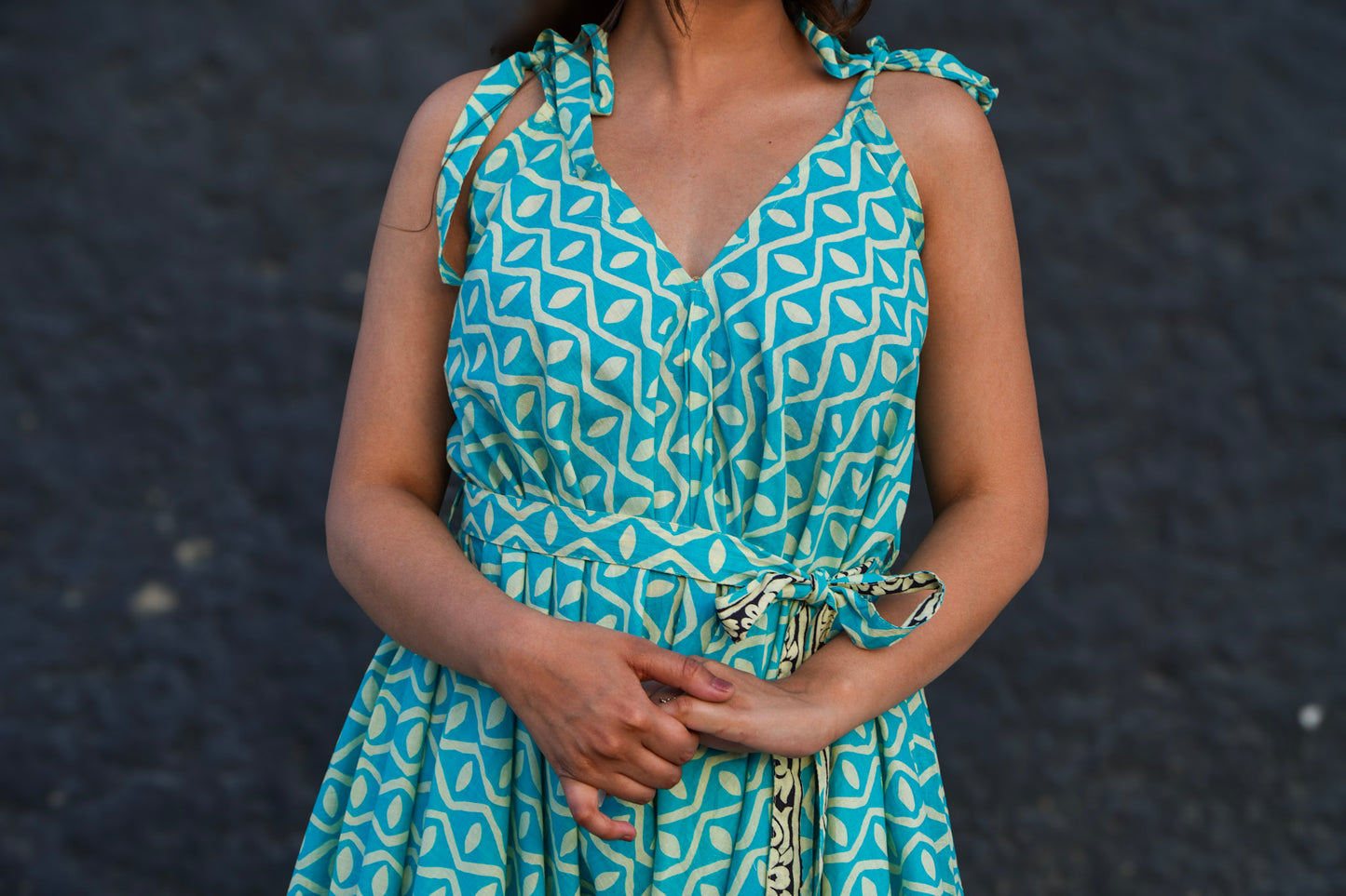 boho midi dress