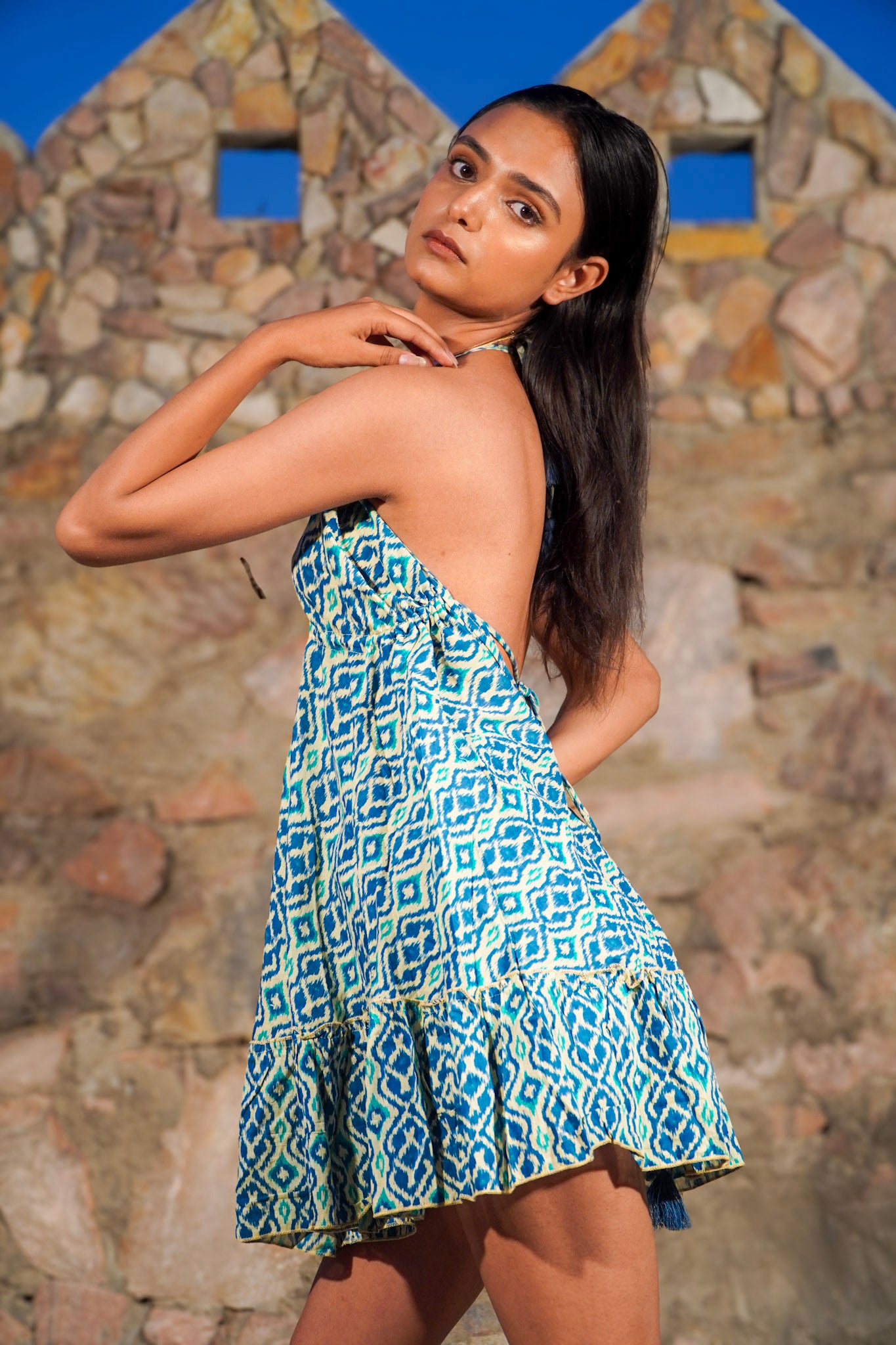 Aqua Lush short dress
