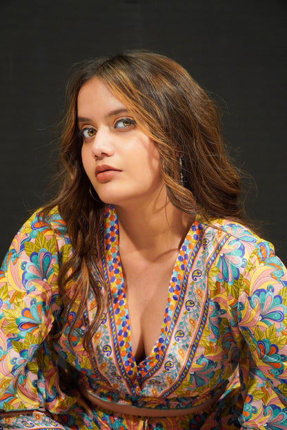 Golden Mirage wrap cor-set