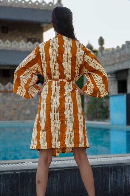 Terracotta Dune Robe