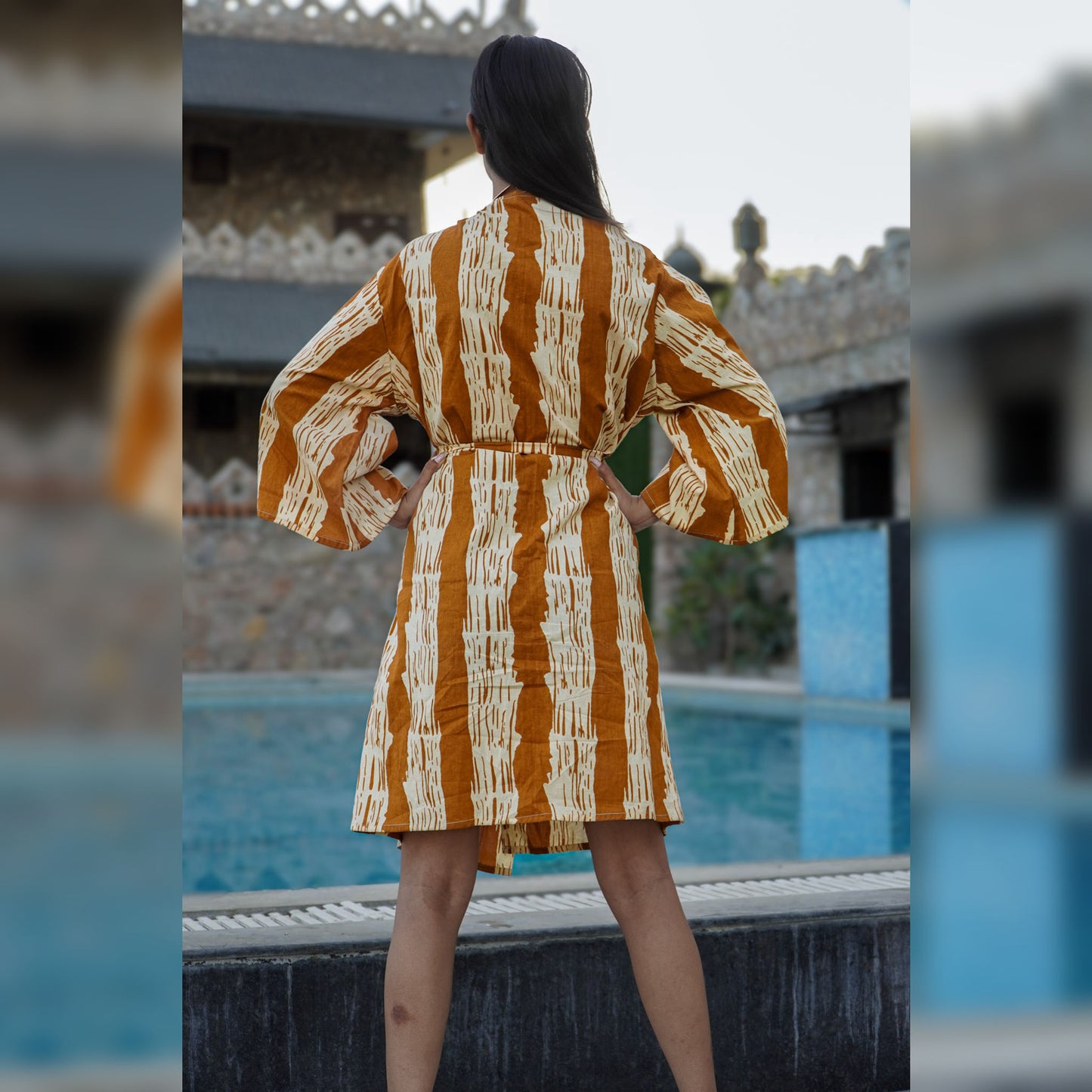 yellow dress
