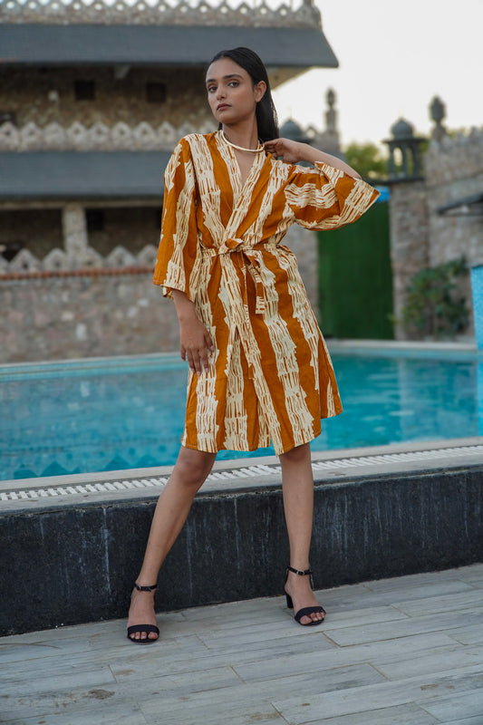 Terracotta Dune Robe