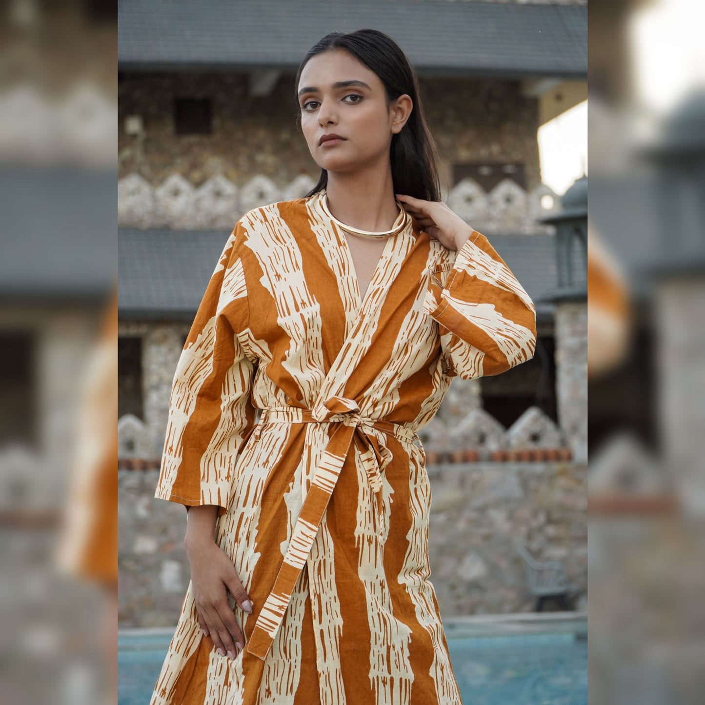 yellow dress