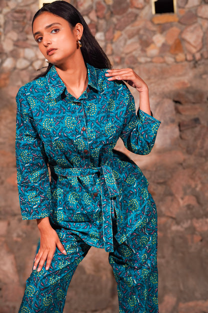 Botanica Teal Cor-set