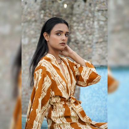 Terracotta Dune Robe