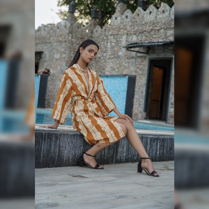 Terracotta Dune Robe