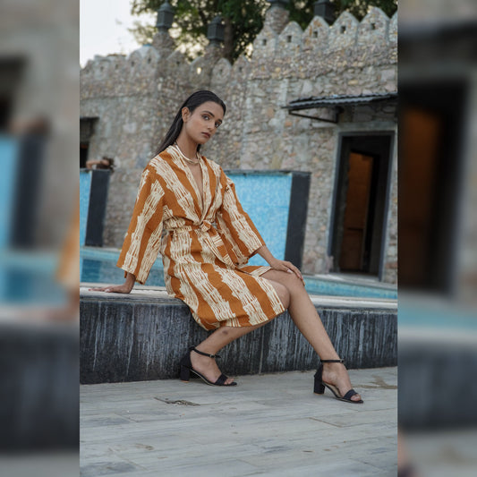 Terracotta Dune Robe